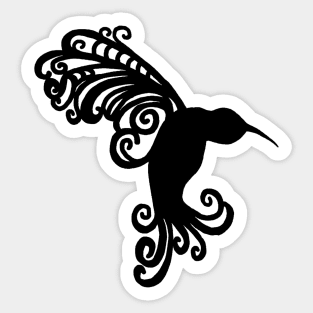 Fancy Hummingbird Sticker